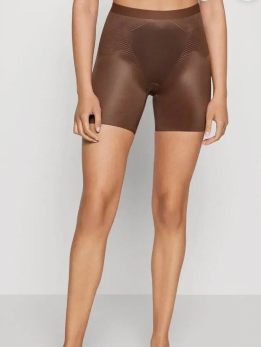 SPANX SPANXshape Invisible Girlshort style 10252R Chestnut Brown Size M NWT